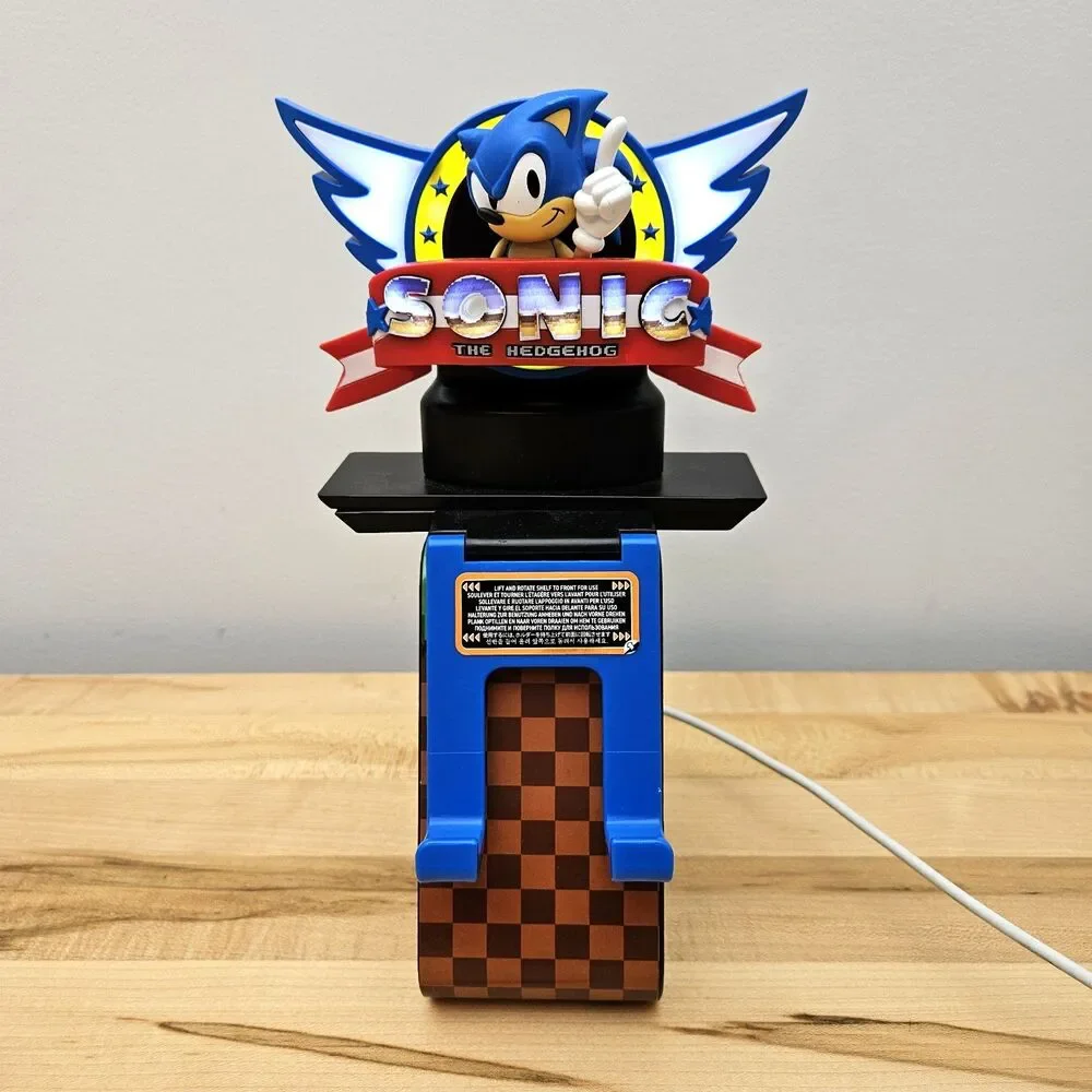 IKON Classic Sonic The Hedgehog Light Up LED Mobile Phone Controller Holder